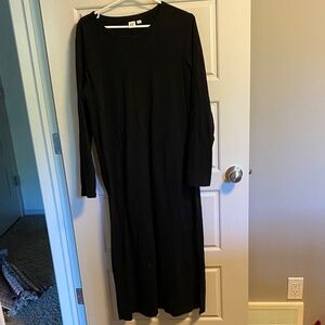 GAP Classic Black Long Sleeve Dress